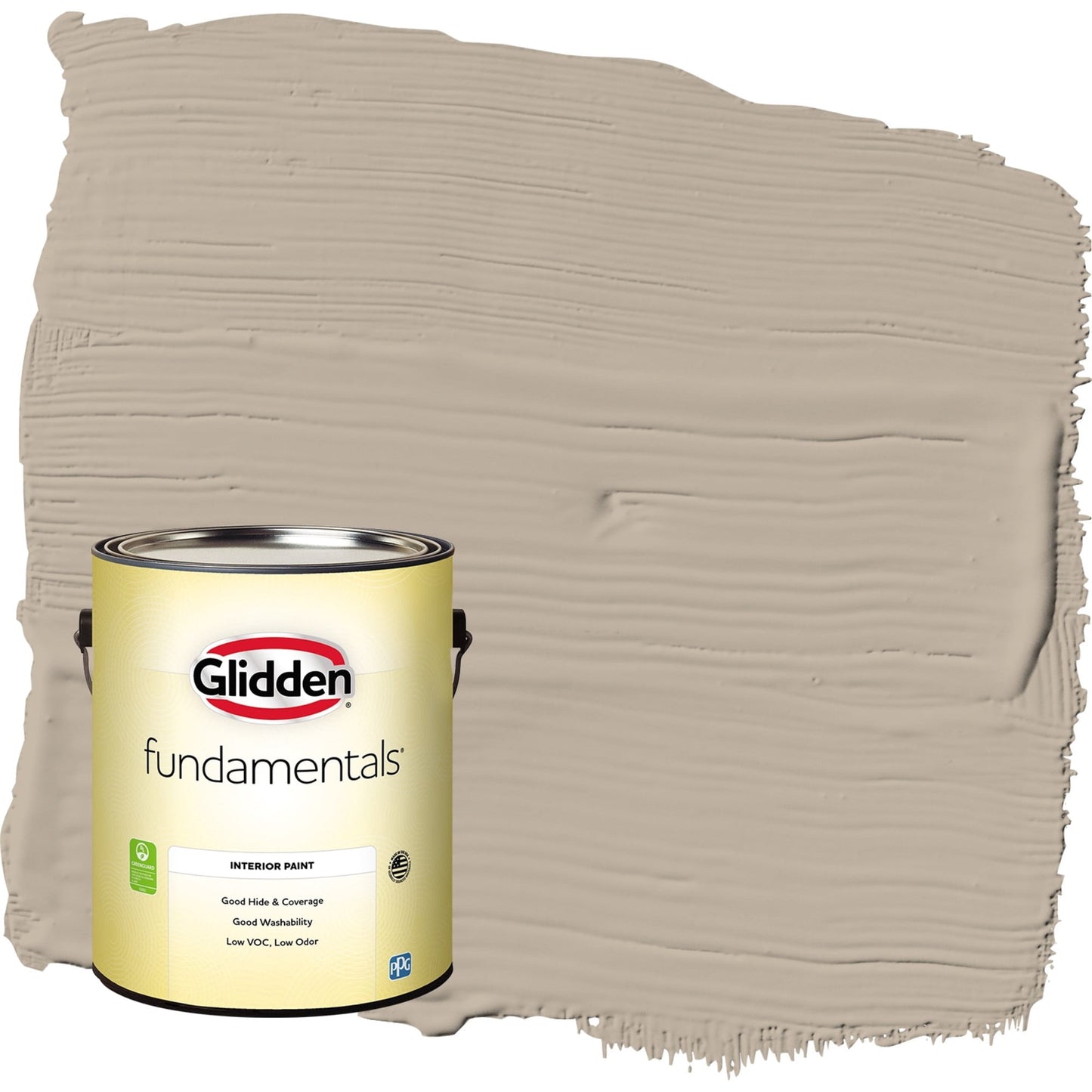 Glidden Fundamentals Discover / Beige, Eggshell Interior Paint, 1 Gallon
