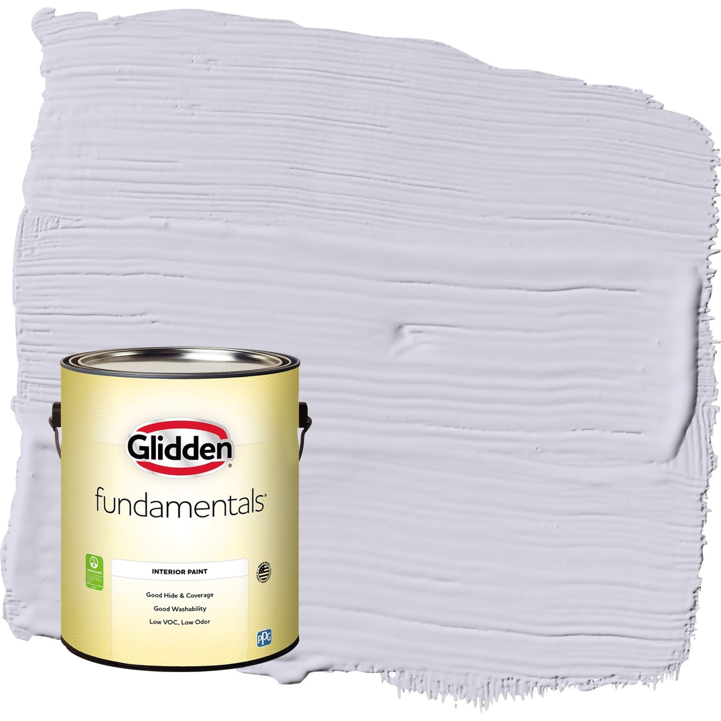 Glidden Fundamentals Frosted Lilac / Purple, Eggshell Interior Paint, 1 Gallon