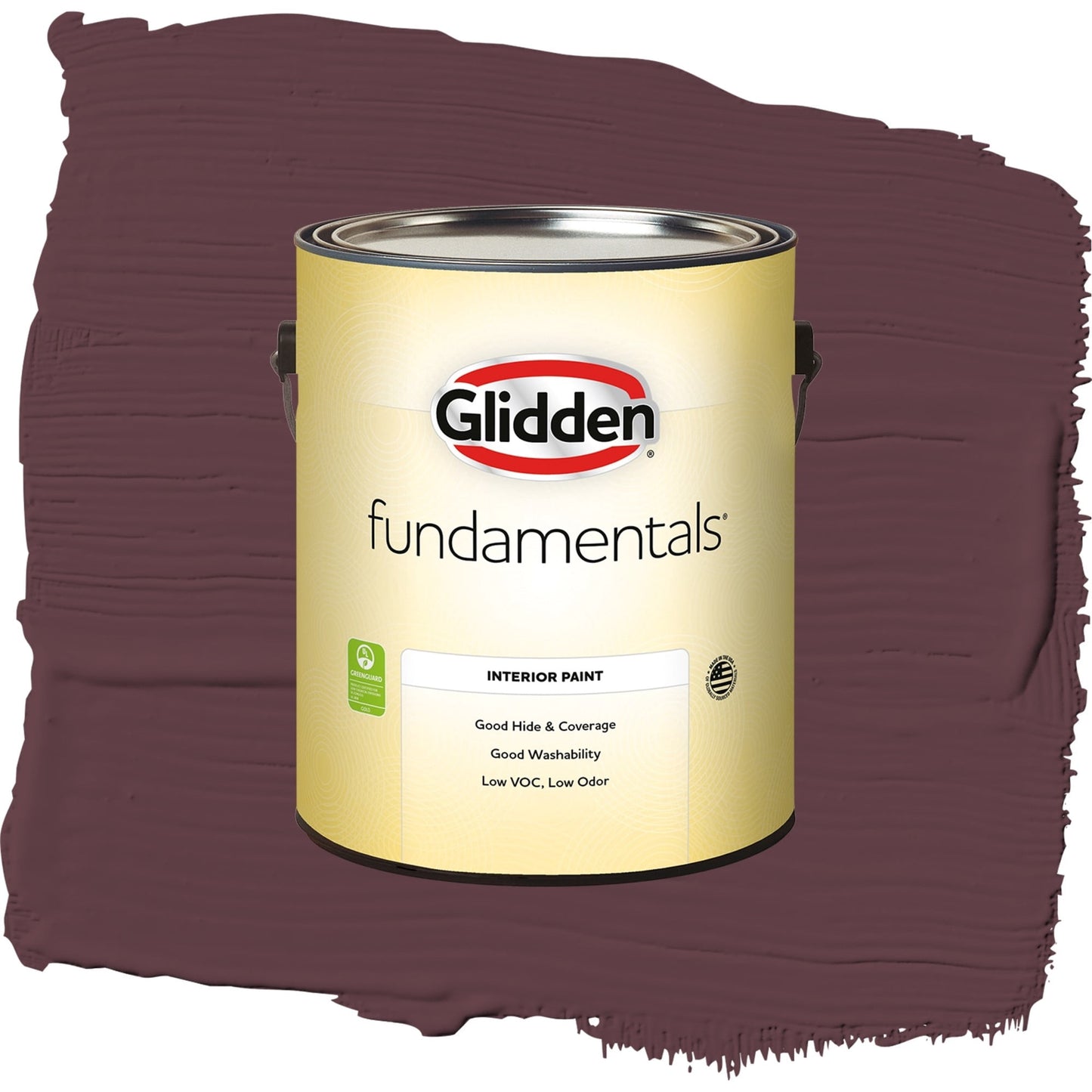 Glidden Fundamentals Gooseberry / Purple, Semi-Gloss Interior Paint, 1 Gallon