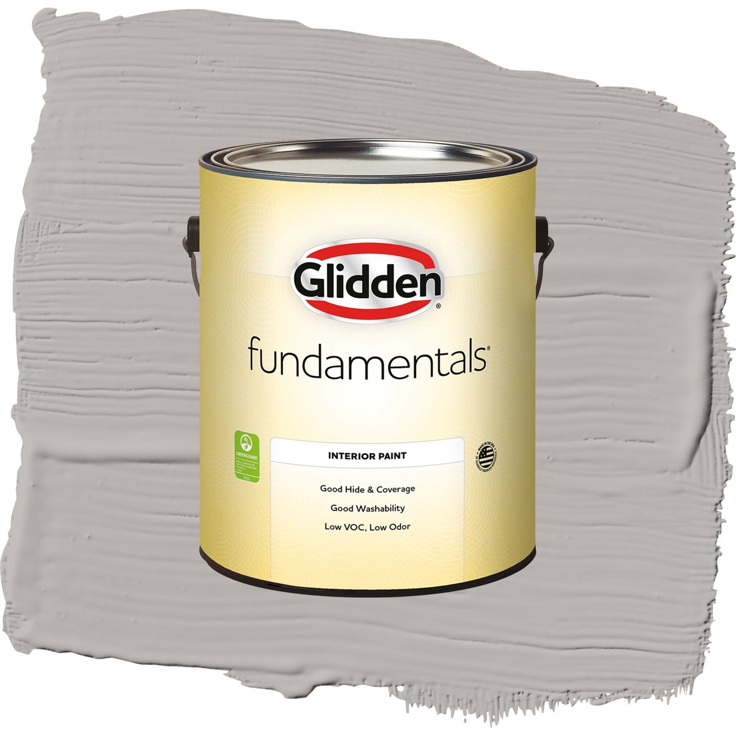 Glidden Fundamentals Gray Marble / Grey, Eggshell Interior Paint, 1 Gallon