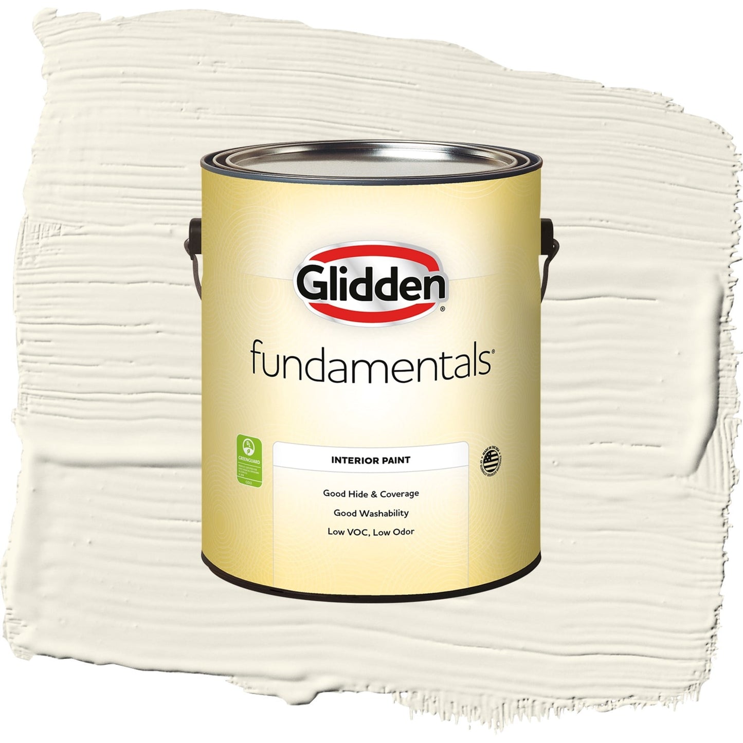 Glidden Fundamentals Horseradish / Beige, Eggshell Interior Paint, 1 Gallon