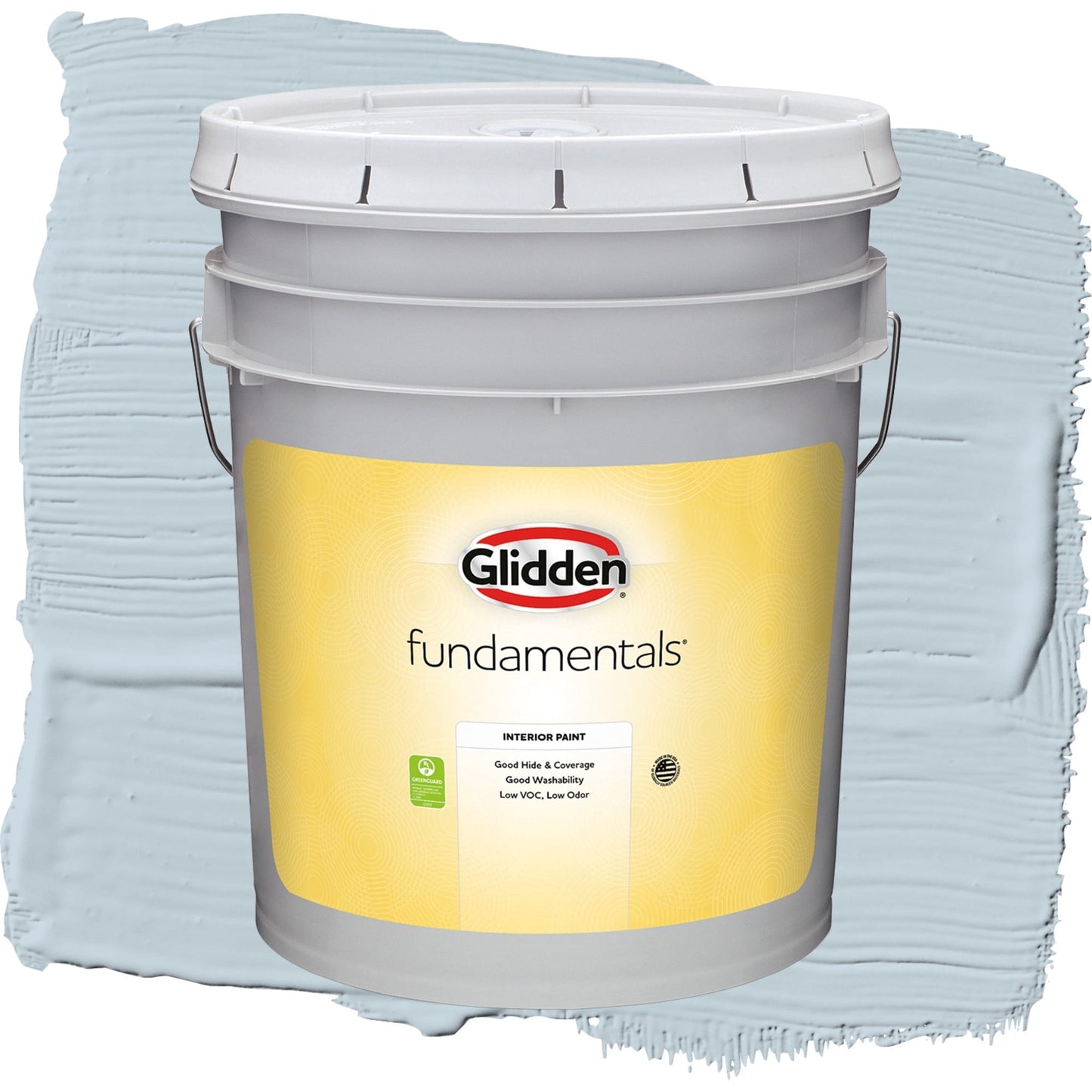 Glidden Fundamentals Keepsakes / Blue, Flat Interior Paint, 5 Gallon