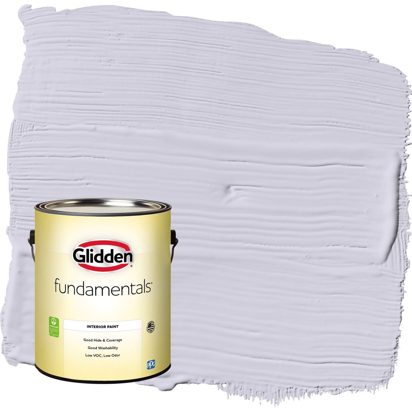 Glidden Fundamentals Lavanda Neblina / Púrpura, Pintura Interior Cáscara de Huevo, 1 Galón