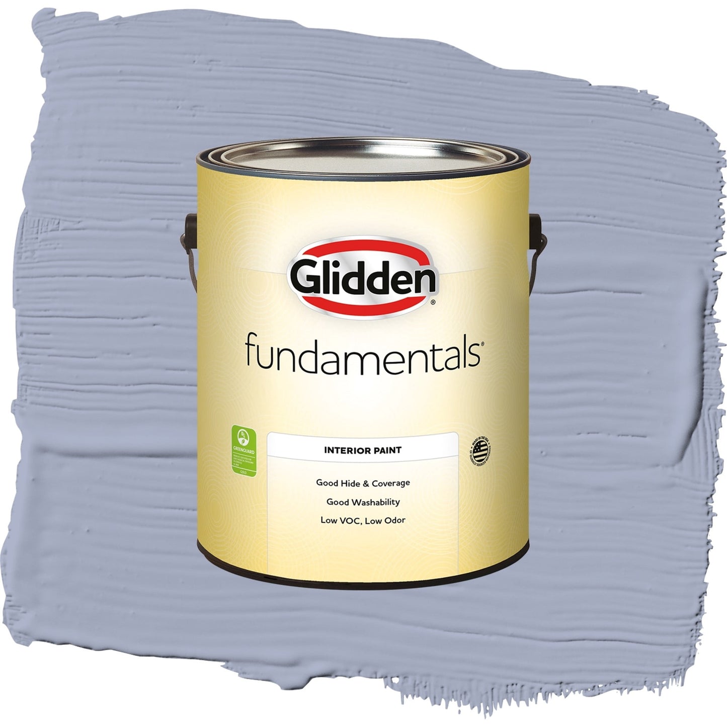 Glidden Fundamentals Lilac Time / Purple, Semi-Gloss Interior Paint, 1 Gallon