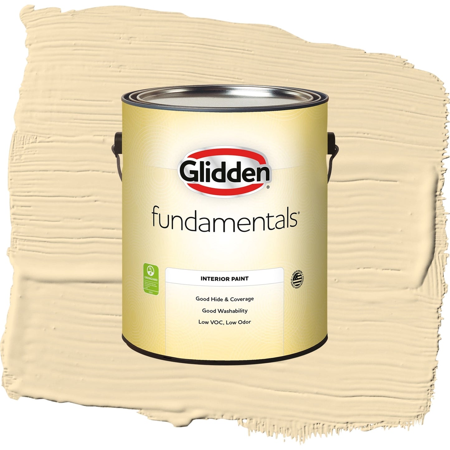Glidden Fundamentals Limitless / Yellow, Eggshell Interior Paint, 1 Gallon