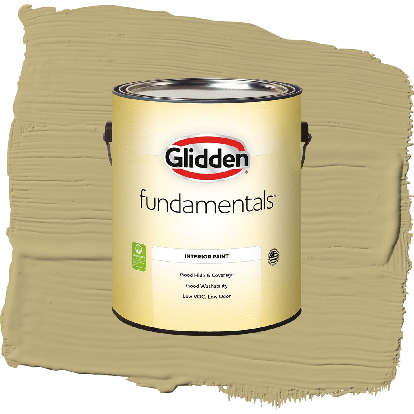 Glidden Fundamentals Nettle / Green, Eggshell Interior Paint, 1 Gallon