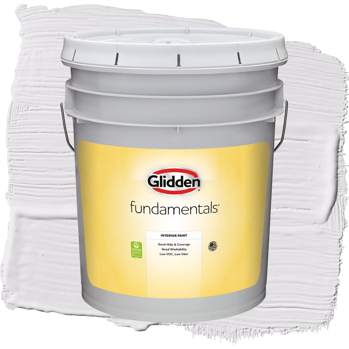 Glidden Fundamentals Orchid Blossom / Purple, Eggshell Interior Paint, 5 Gallon