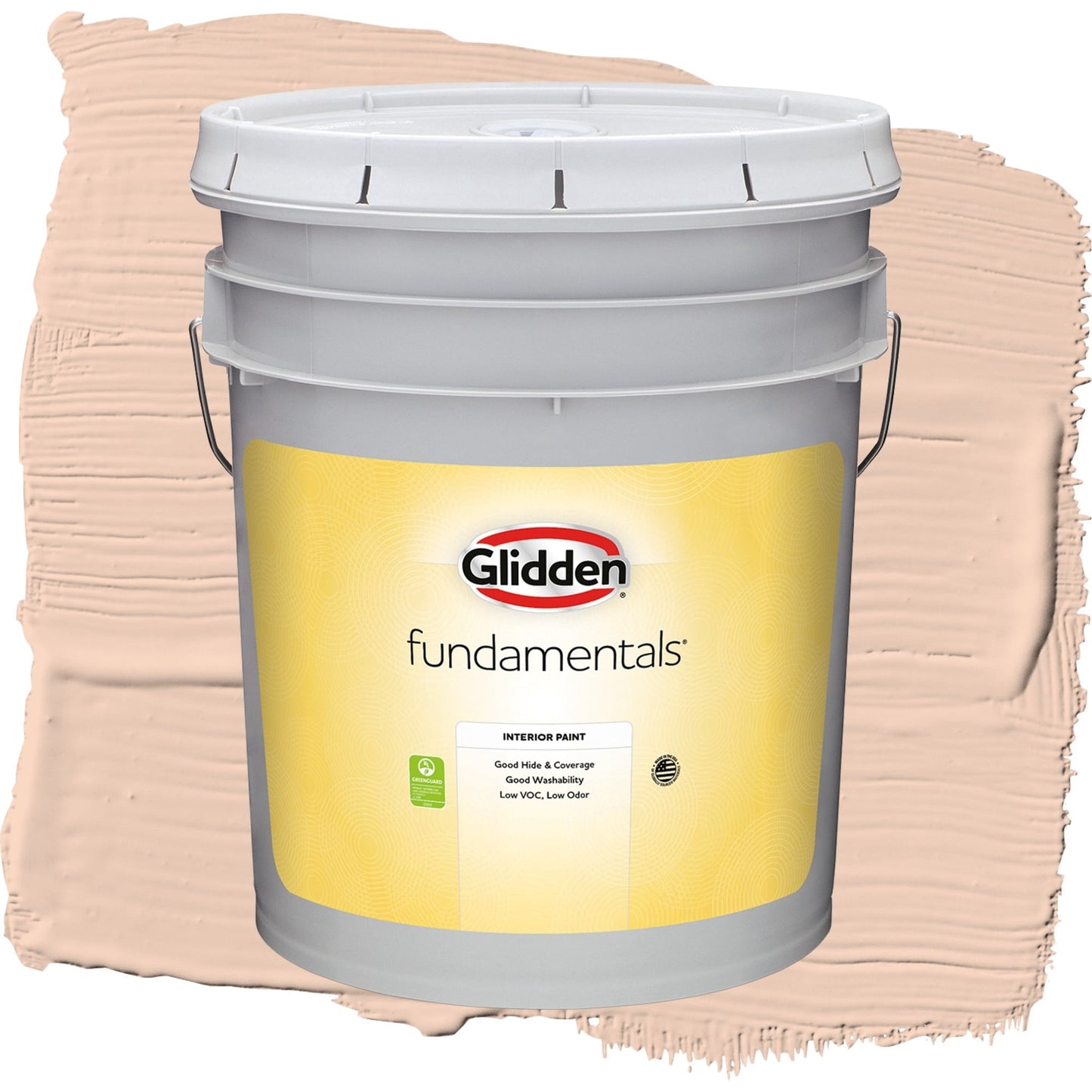 Glidden Fundamentals Scotchtone / Orange, Eggshell Interior Paint, 5 Gallon