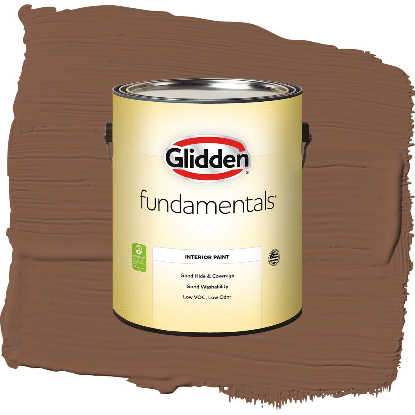 Glidden Fundamentals Spiced Cinnamon / Beige, Eggshell Interior Paint, 1 Gallon