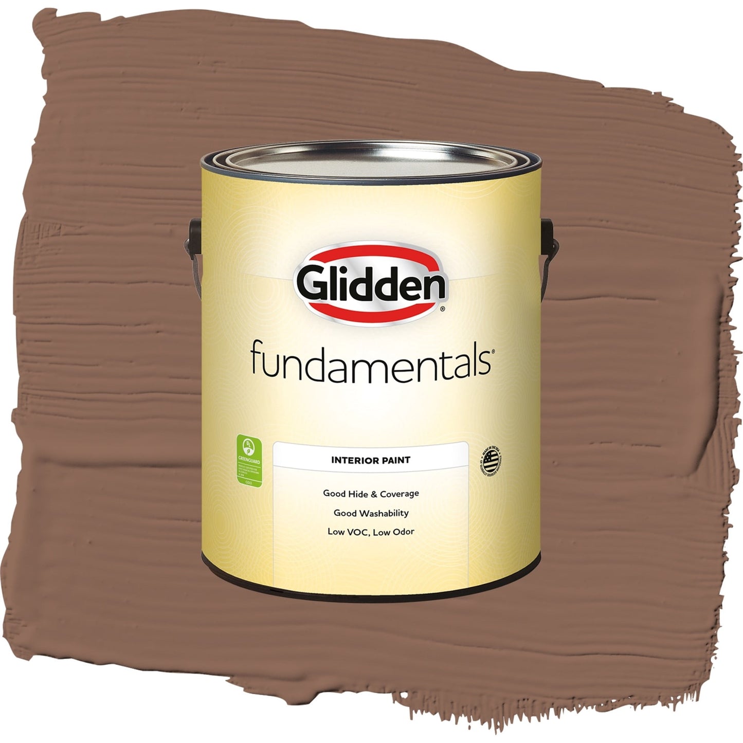 Glidden Fundamentals Suede Leather / Beige, Eggshell Interior Paint, 1 Gallon