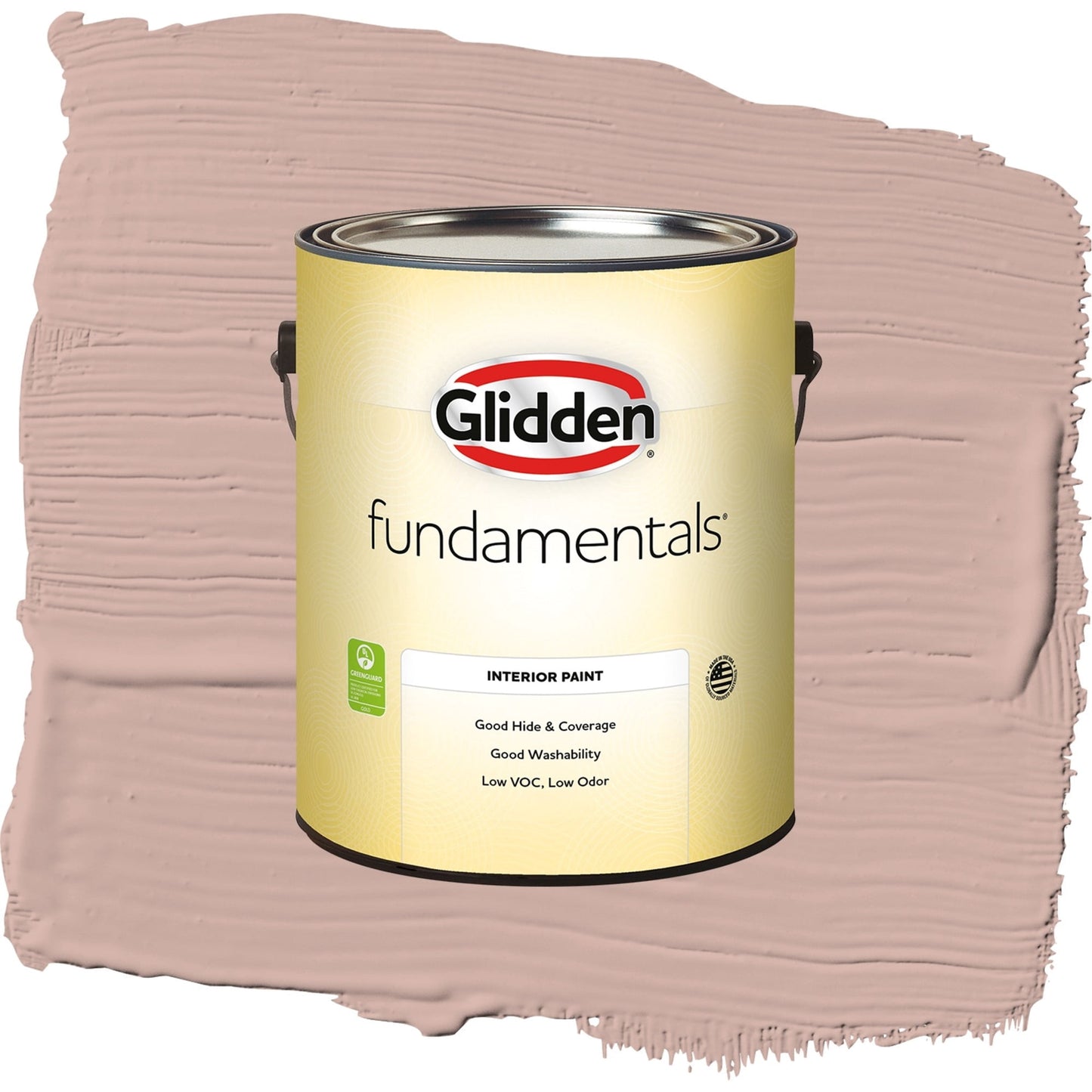 Glidden Fundamentals Velveteen Crush / Pink, Semi-Gloss Interior Paint, 1 Gallon