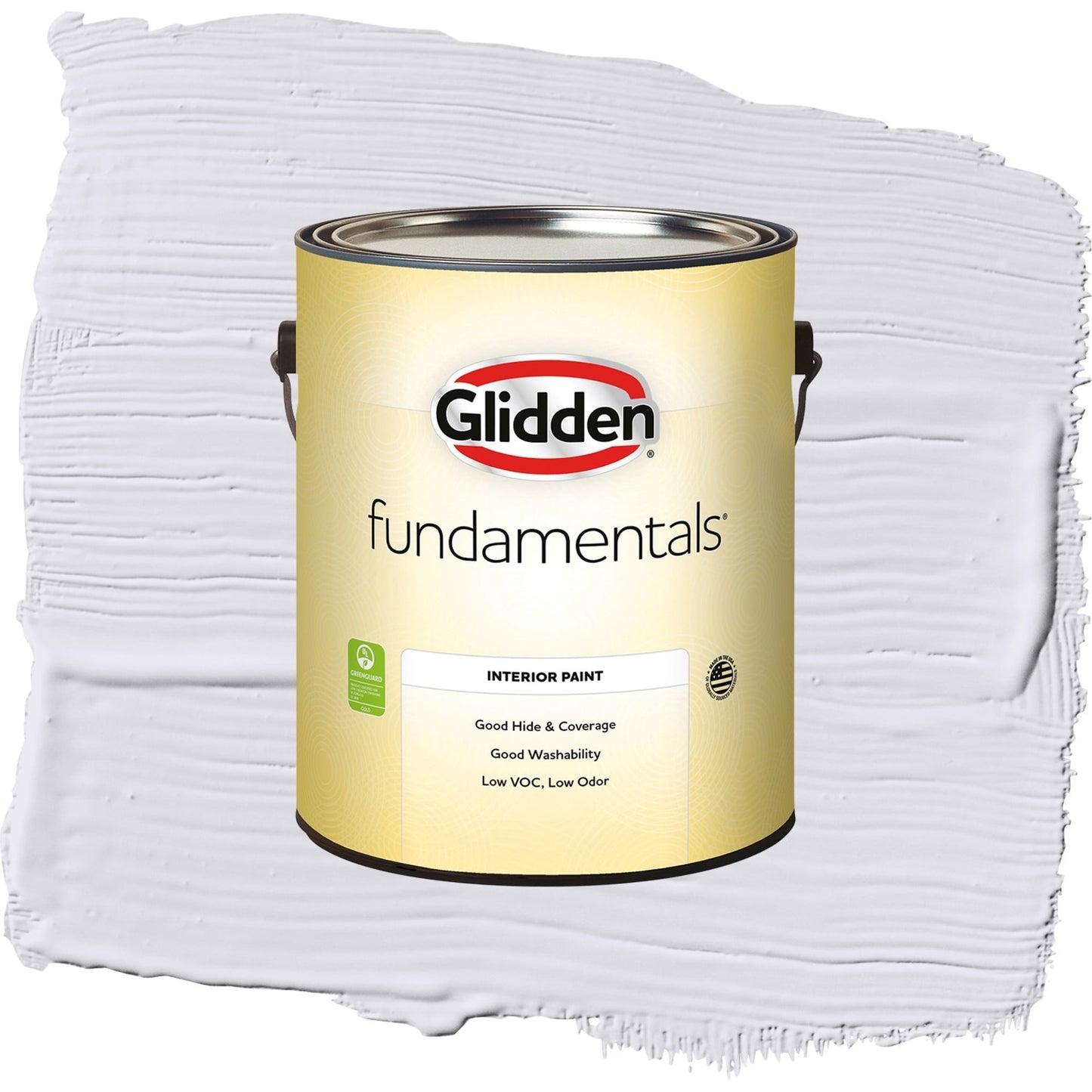 Glidden Fundamentals Violet Echo / Purple, Semi-Gloss Interior Paint, 1 Gallon