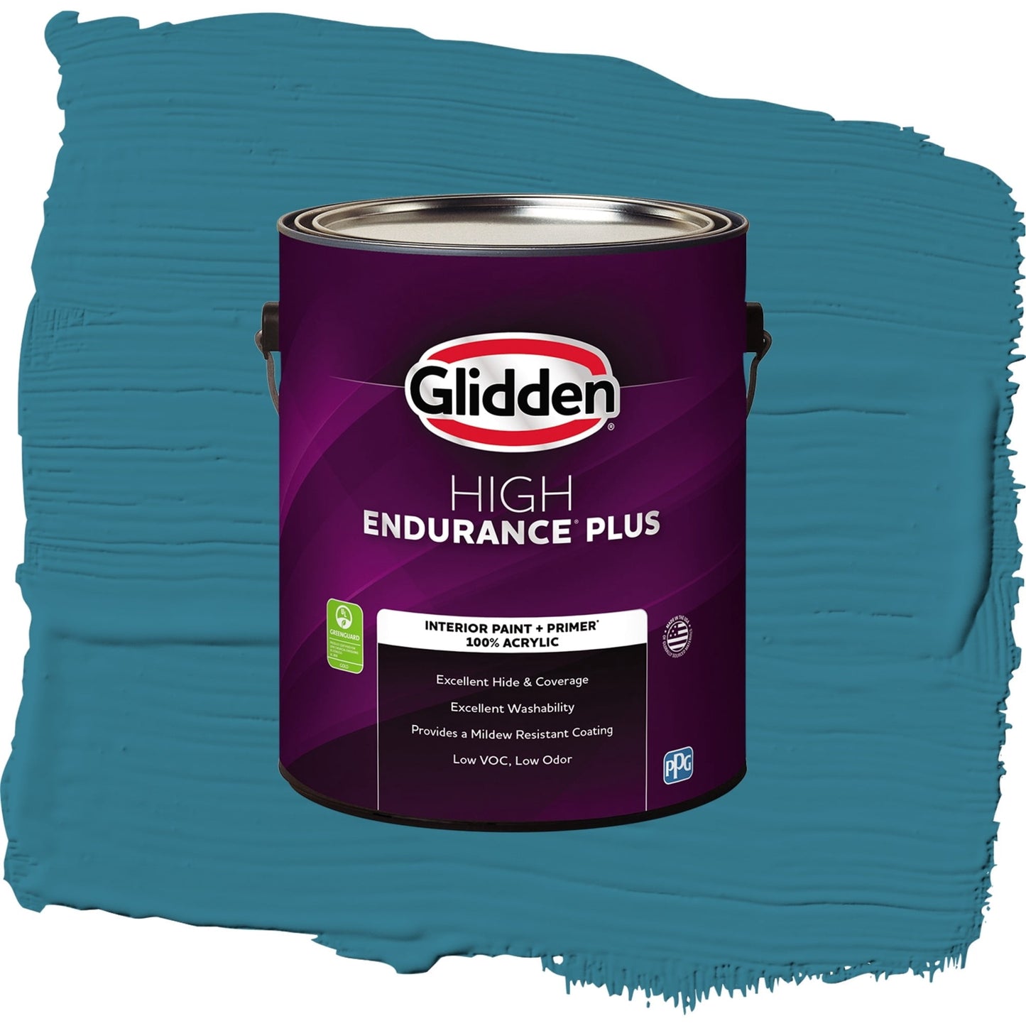 Glidden HEP Adventure / Blue, Semi-Gloss Interior Paint with Primer, 1 Gallon