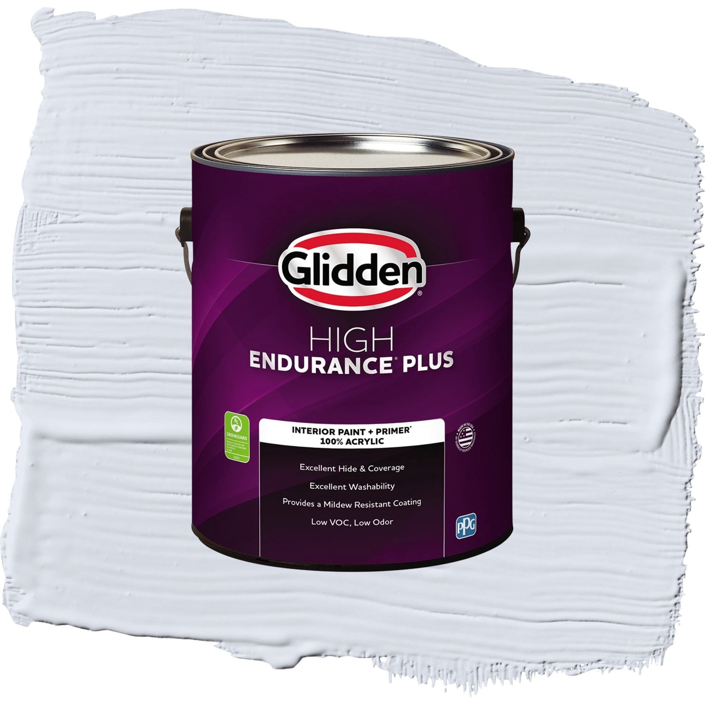 Glidden HEP Irradiant Iris / Purple, Semi-Gloss Interior Paint with Primer, 1 Gallon