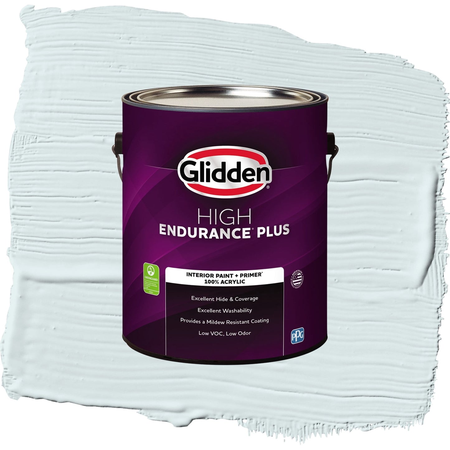 Glidden HEP Beachcomber Interior Paint + Primer Flat , 1 Gallon