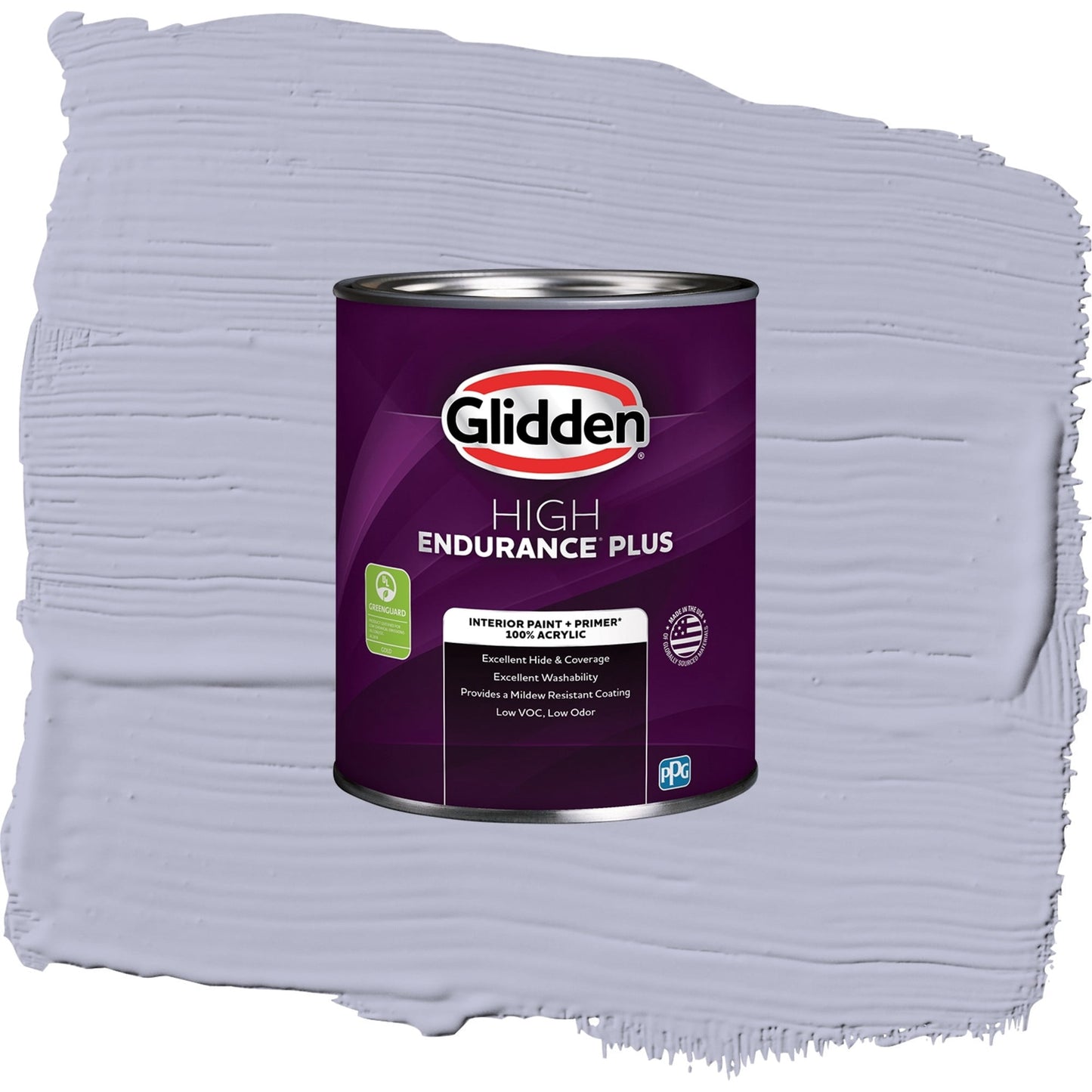 Glidden HEP Cosmic / Purple, Eggshell Interior Paint with Primer, 1 Quart