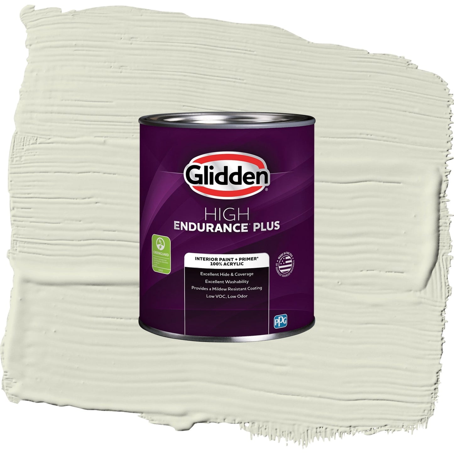 Glidden HEP Pinch of Pistachio / Green, Eggshell Interior Paint with Primer, 1 Quart