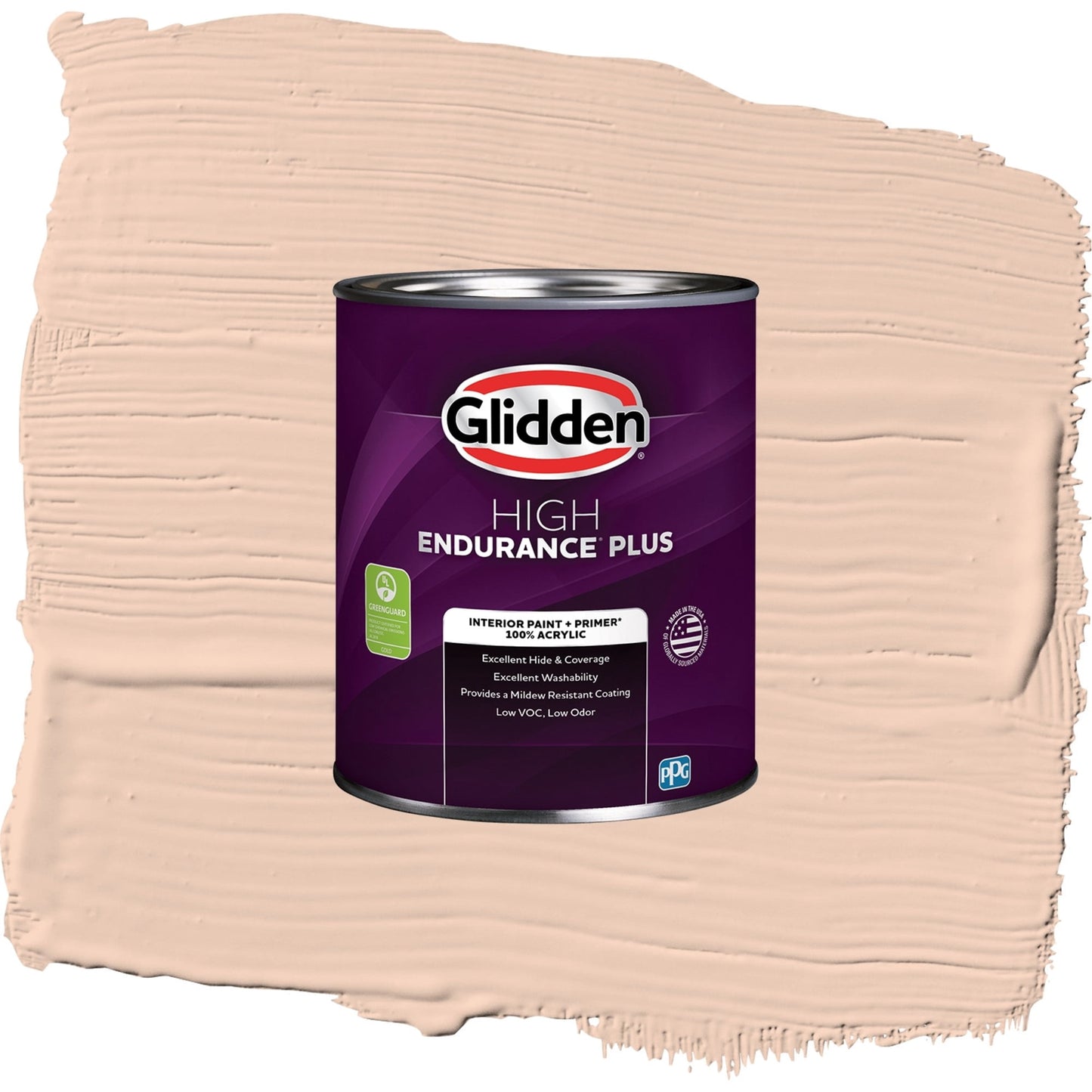 Glidden HEP Scotchtone / Orange, Eggshell Interior Paint with Primer, 1 Quart