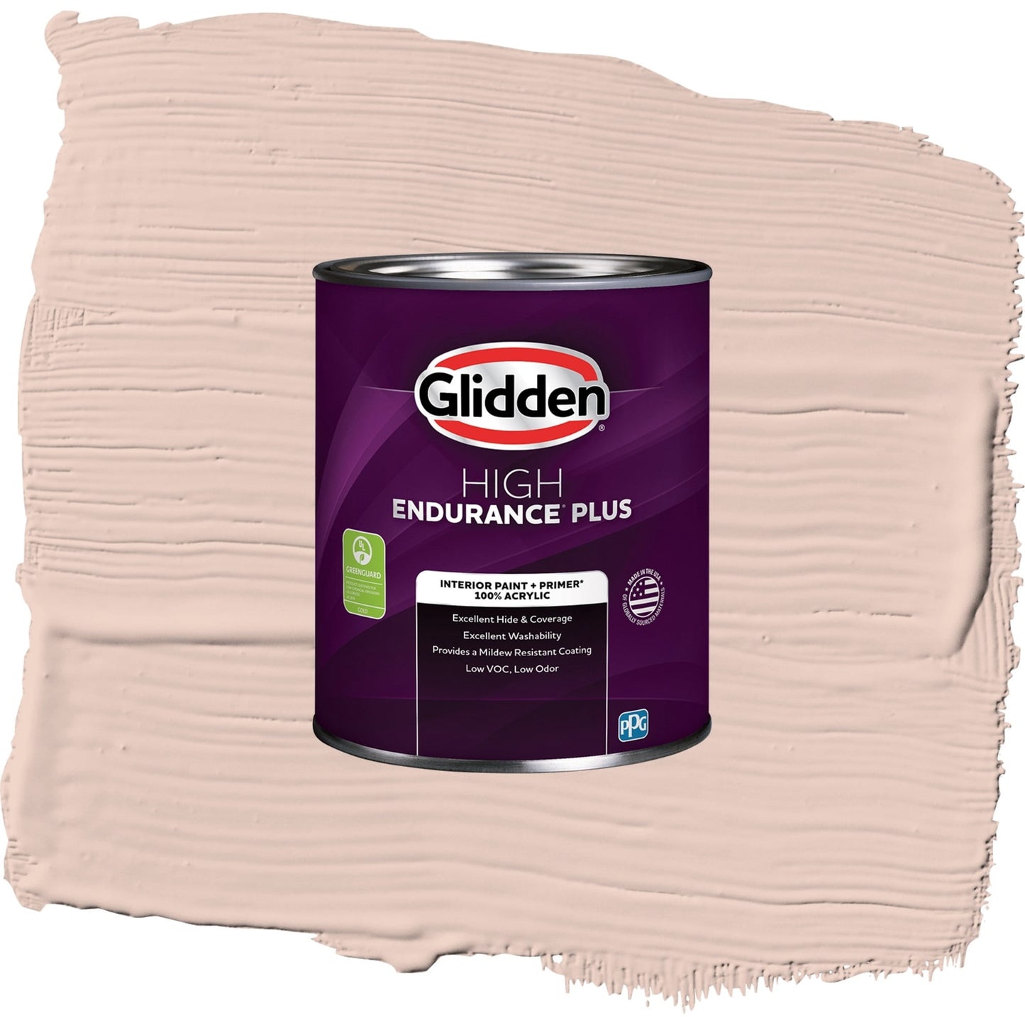 Glidden HEP Sultan Sand / Orange, Semi-Gloss Interior Paint with Primer, 1 Quart