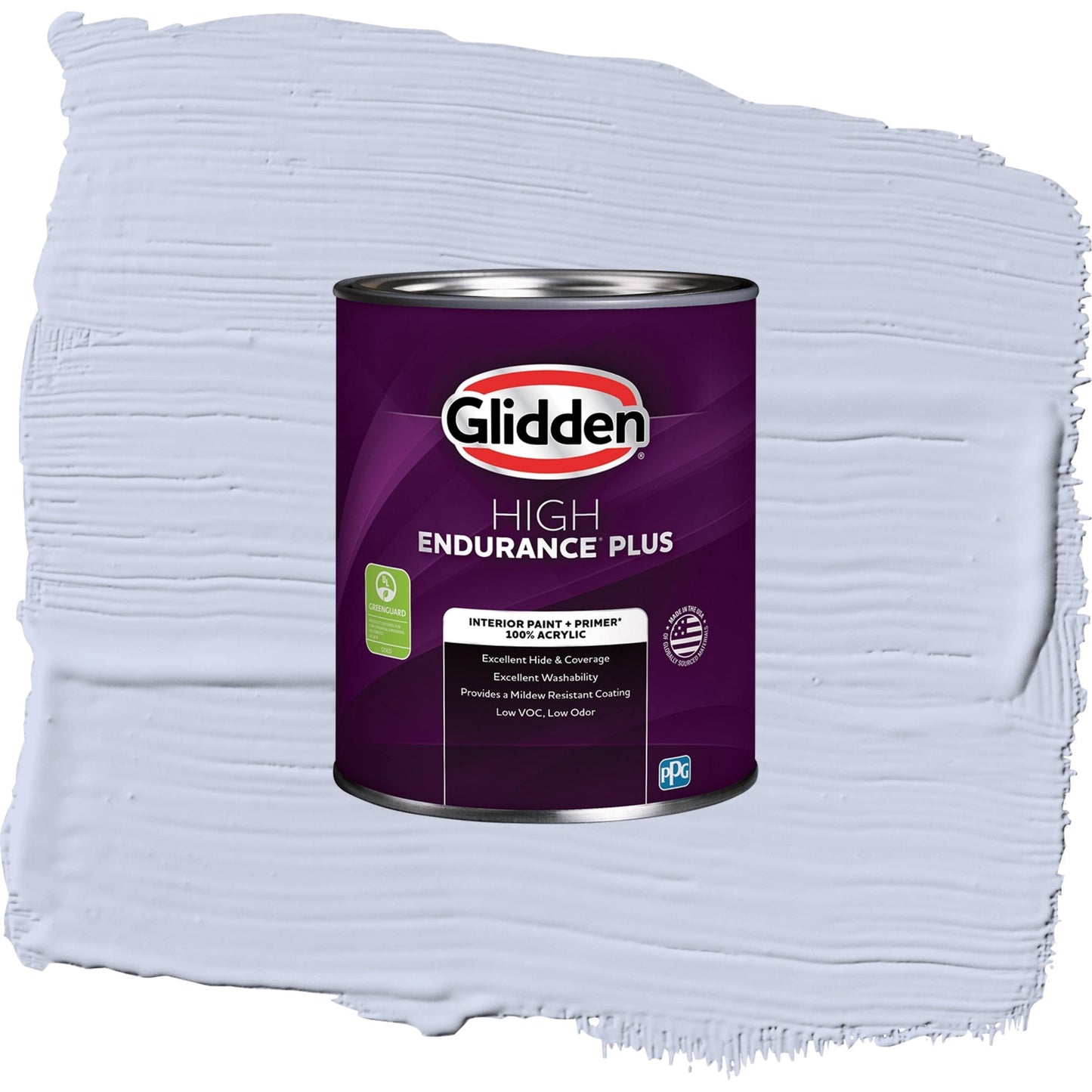 Glidden HEP Sweet Emily / Purple, Semi-Gloss Interior Paint with Primer, 1 Quart