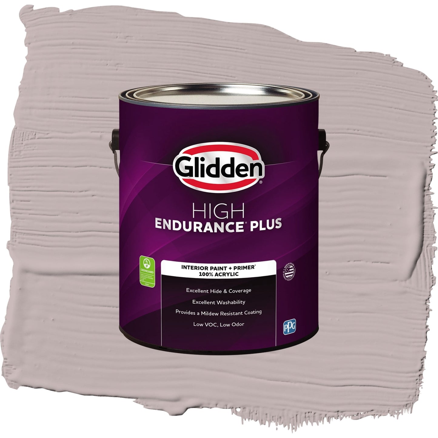 Glidden HEP Jack Rabbit Interior Paint + Primer Eggshell , 1 Gallon
