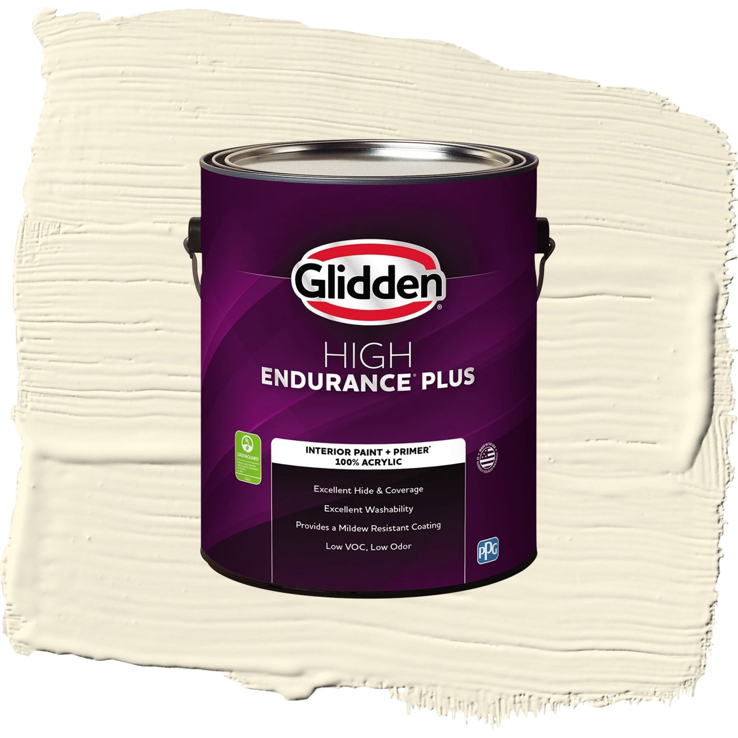 Glidden HEP Mesa Beige / Yellow, Eggshell Interior Paint with Primer, 1 Gallon