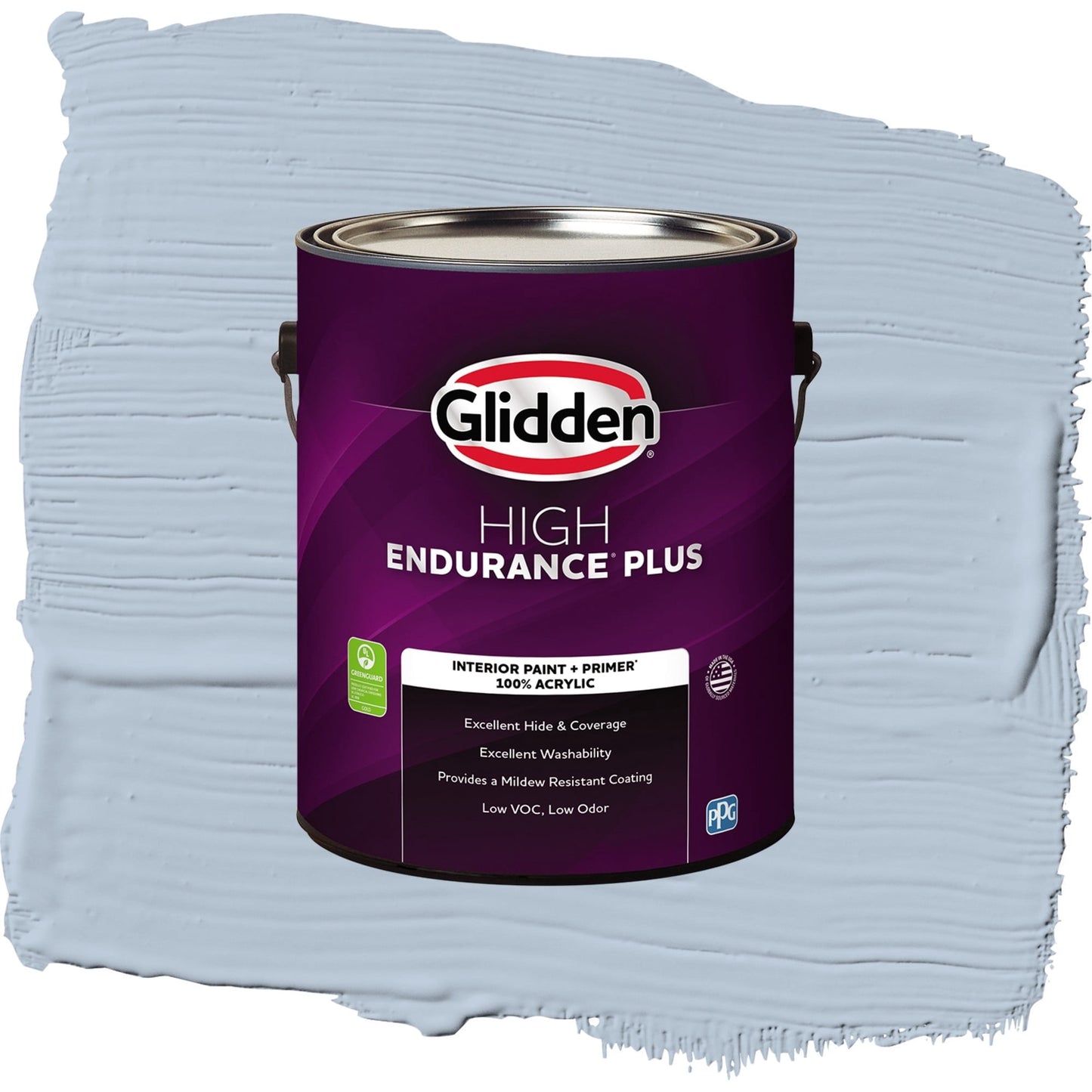 Glidden HEP Pageant Song Interior Paint + Primer Flat , 1 Gallon