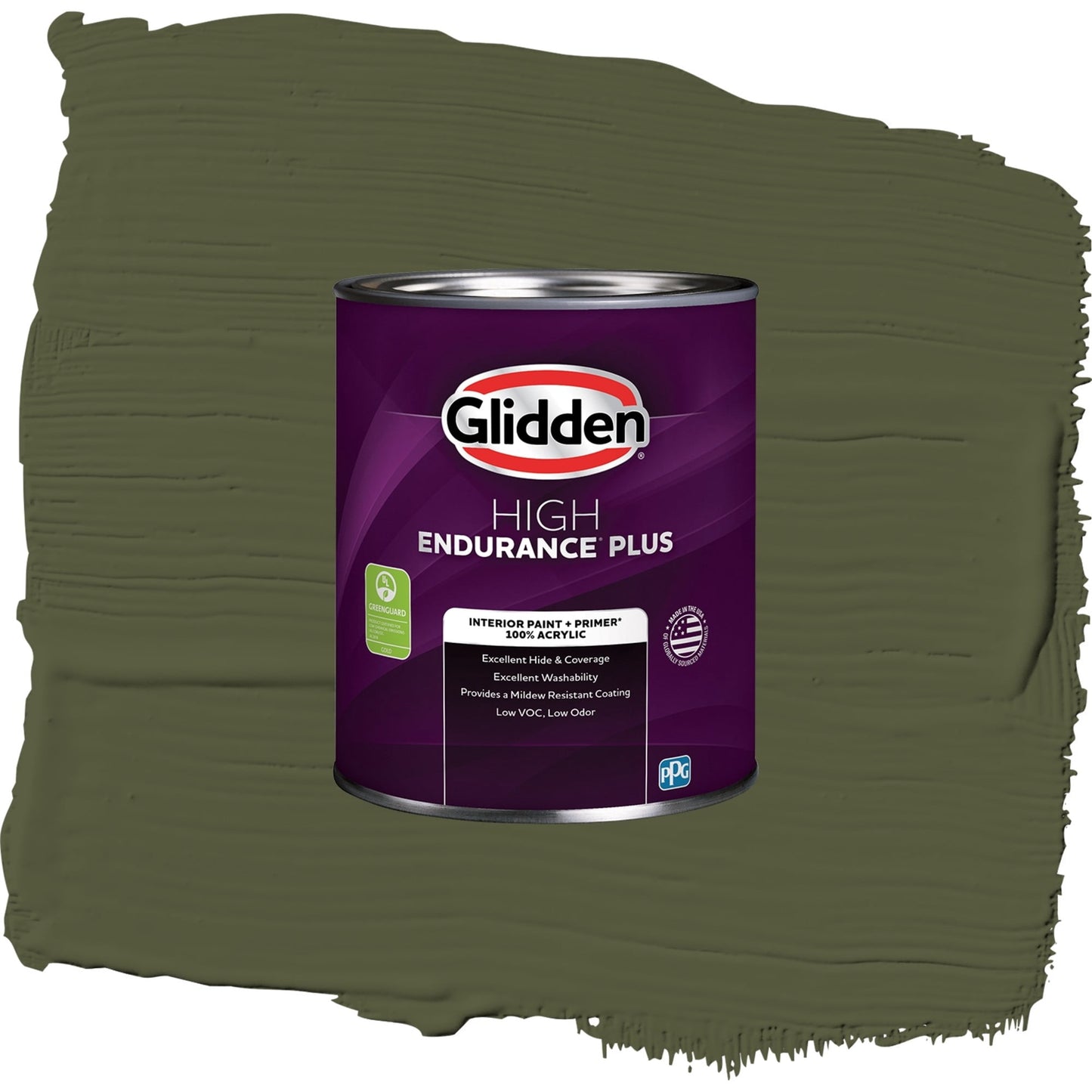 Glidden HEP Pinetop Interior Paint + Primer Semi Gloss , 1 Quart
