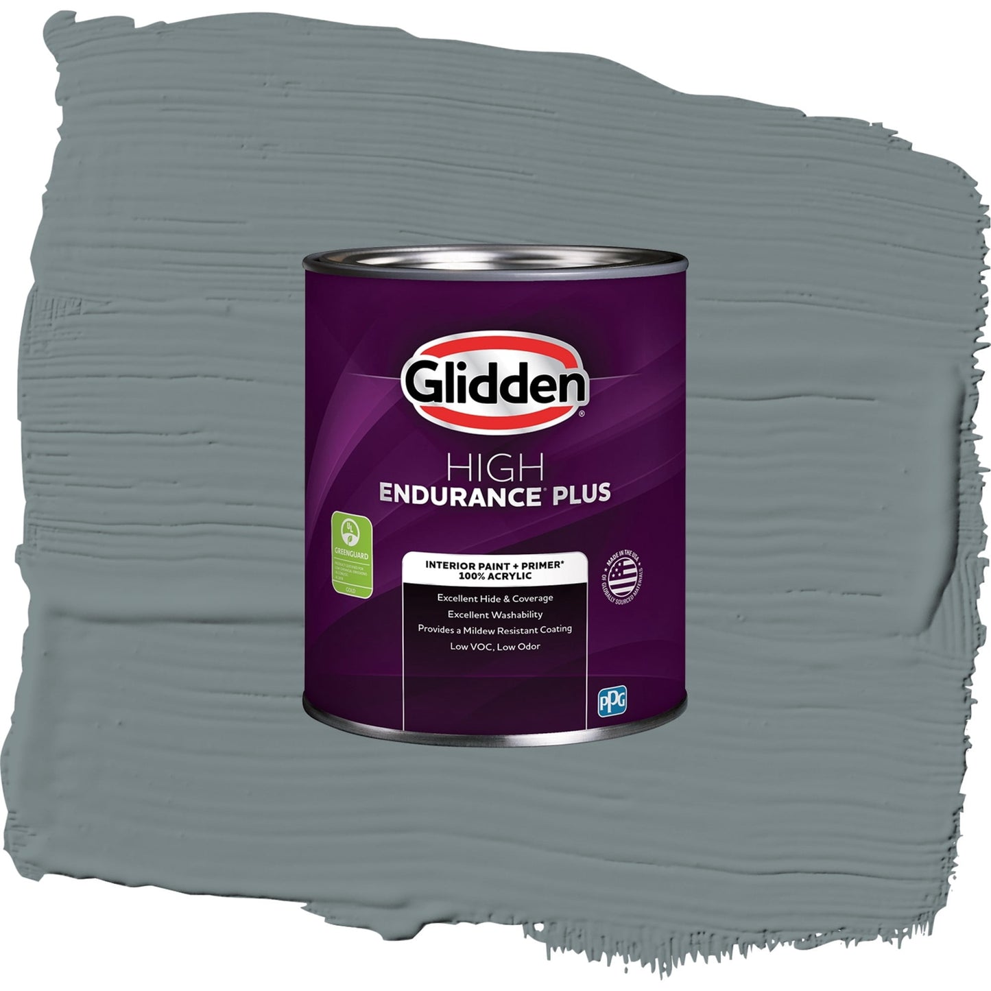 Glidden HEP Rough Ride Interior Paint + Primer Semi Gloss , 1 Quart