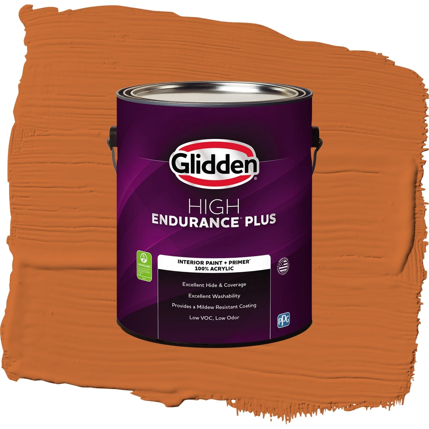 Glidden HEP Sesame Crunch Interior Paint + Primer Semi Gloss , 1 Gallon