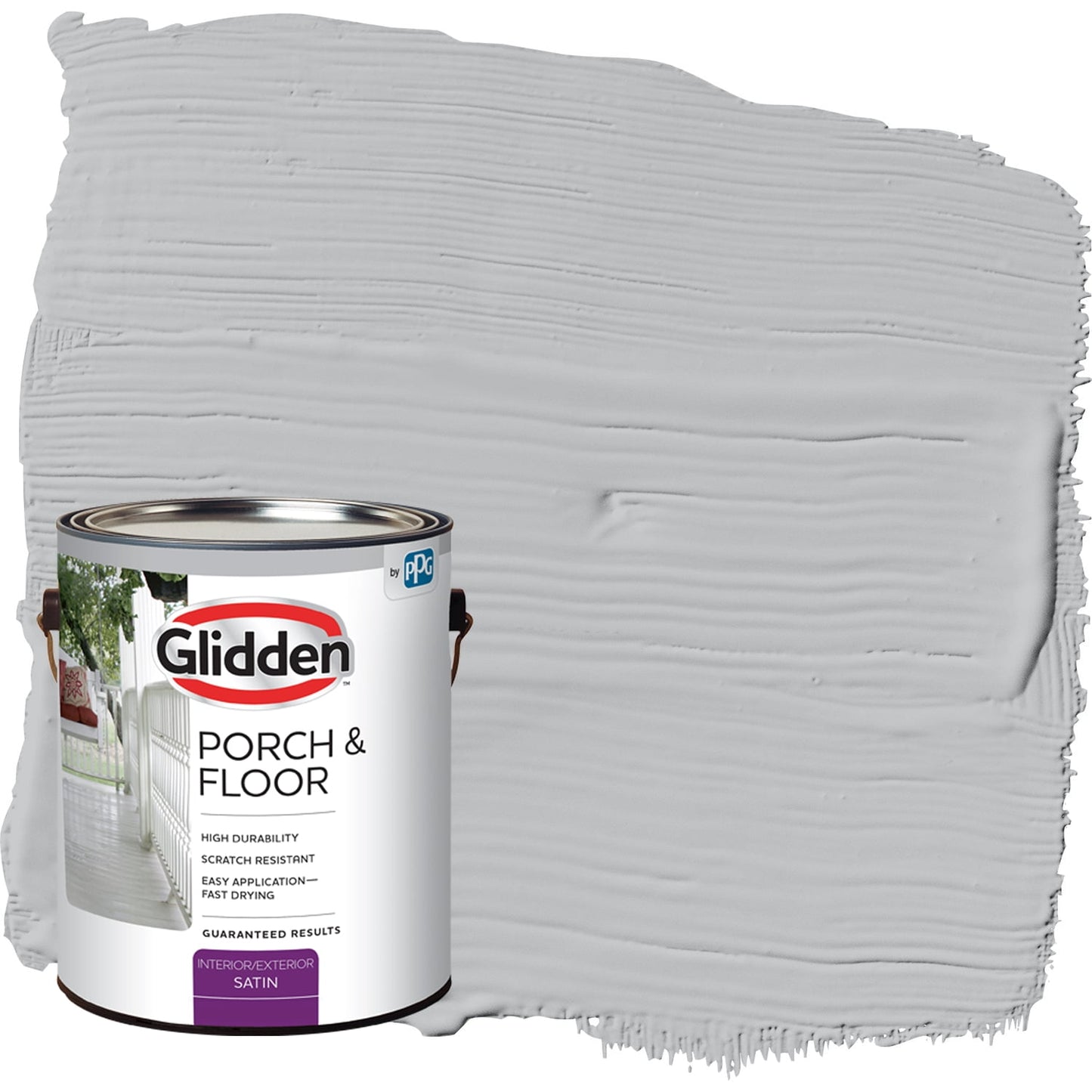 Glidden Porch & Floor 1 gal. Whirlwind Satin Interior/Exterior Paint with Primer