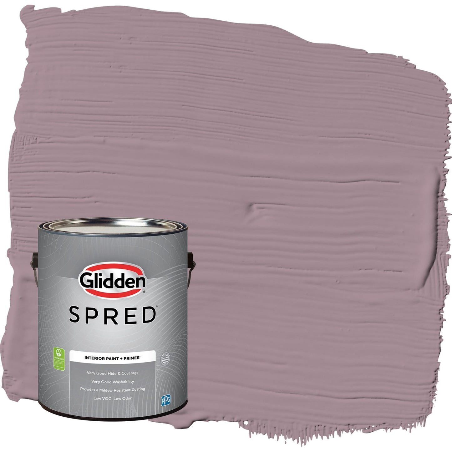 Glidden Spred Gothic Amethyst / Purple, Eggshell Interior Paint with Primer, 1 Gallon