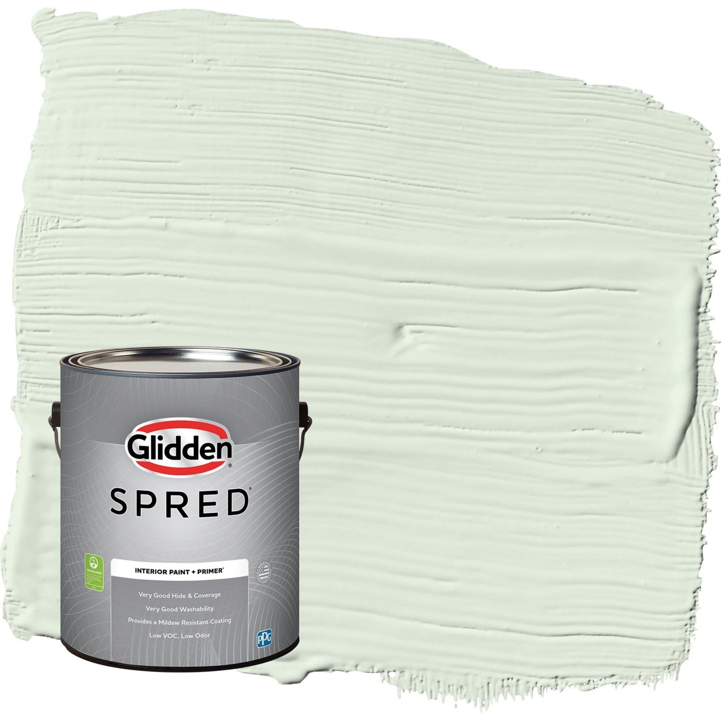 Glidden Spred Lime Daiquiri / Green, Semi-Gloss Interior Paint with Primer, 1 Gallon