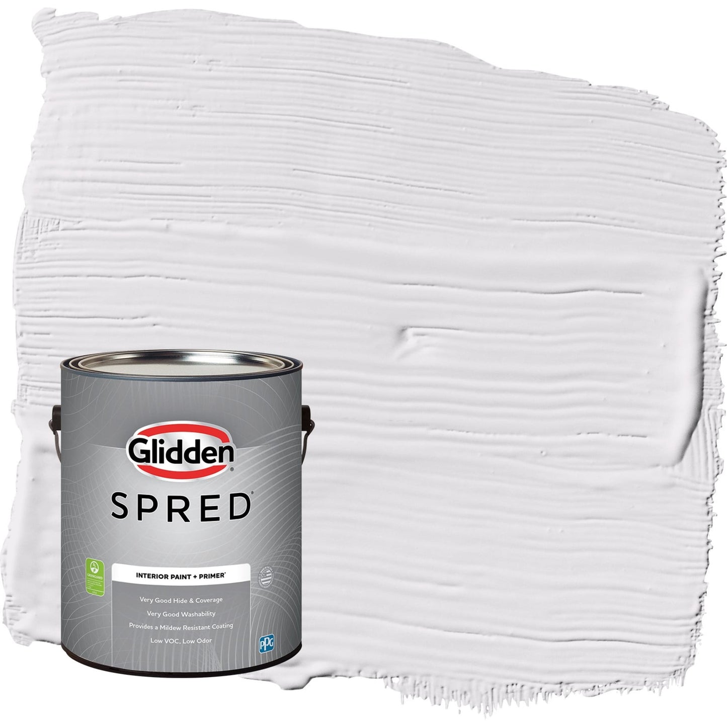 Glidden Spred Orchid Blossom / Purple, Eggshell Interior Paint with Primer, 1 Gallon