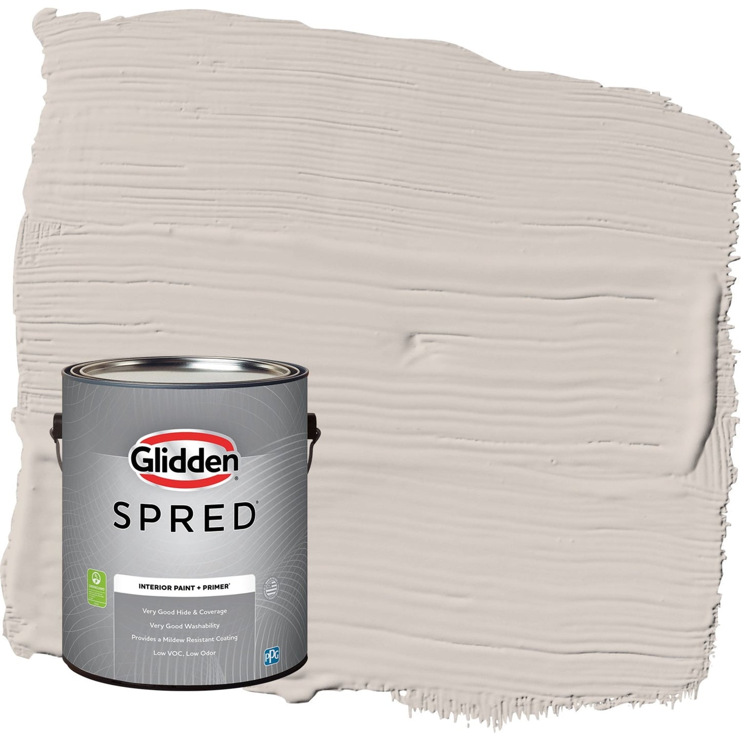 Glidden Spred My Alibi / Beige, Eggshell Interior Paint with Primer, 1 Gallon