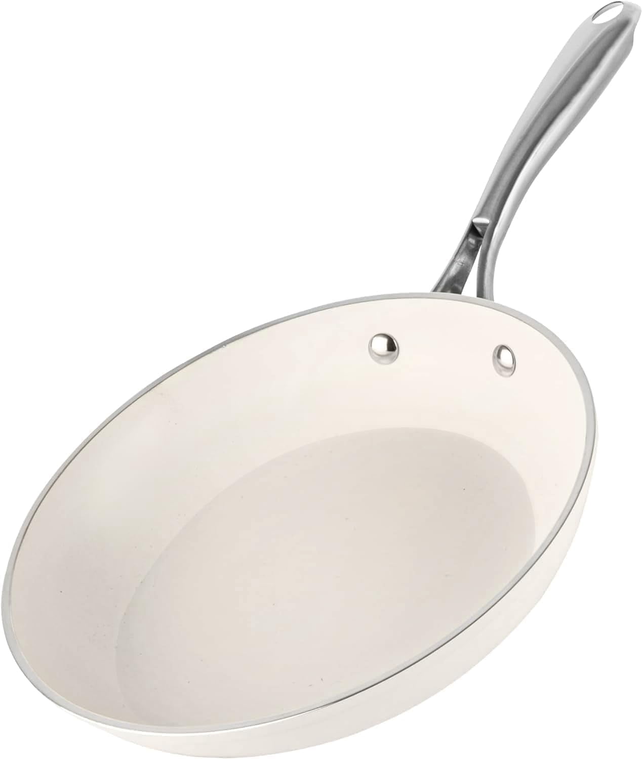 Gotham Steel 12 Inch Non Stick Frying Pans Nonstick Skillet, Ceramic Pan for Cooking Non Toxic, Nonstick Frying Pan Skillets with Stay Cool Handle, Fry Pans, Oven and Dishwasher Safe
