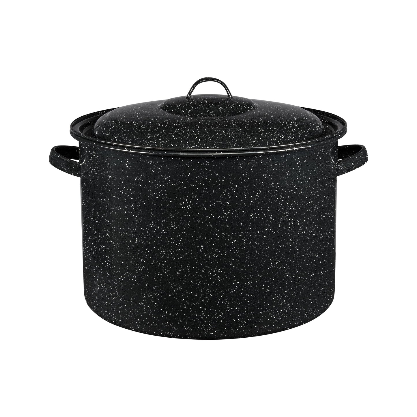 Granite Ware 21-Quart Stock Pot with Lid, Nonstick Porcelain, Easy to Clean