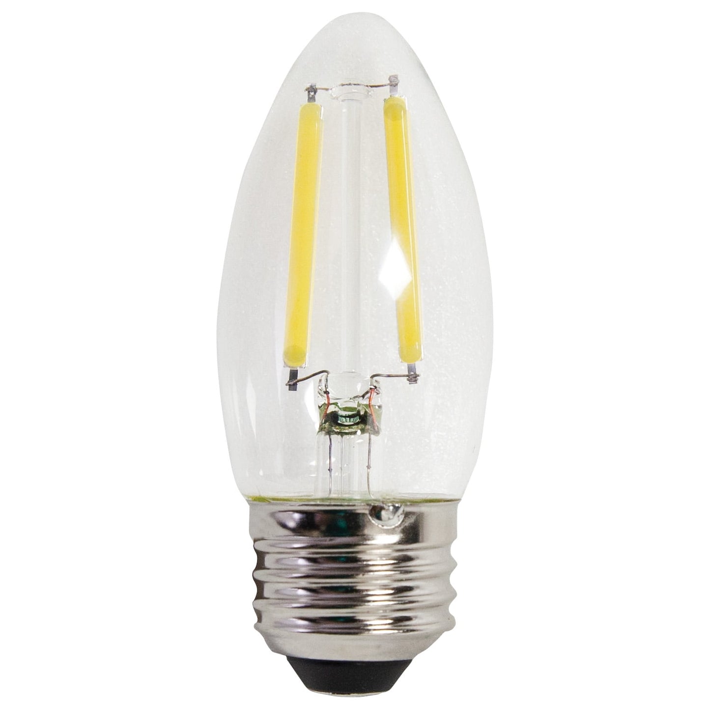 Great Value LED, 4W (60W Eqv) Lámpara Deco B10 Base Media E26, Regulable, Luz de DÃa, Paquete de 12