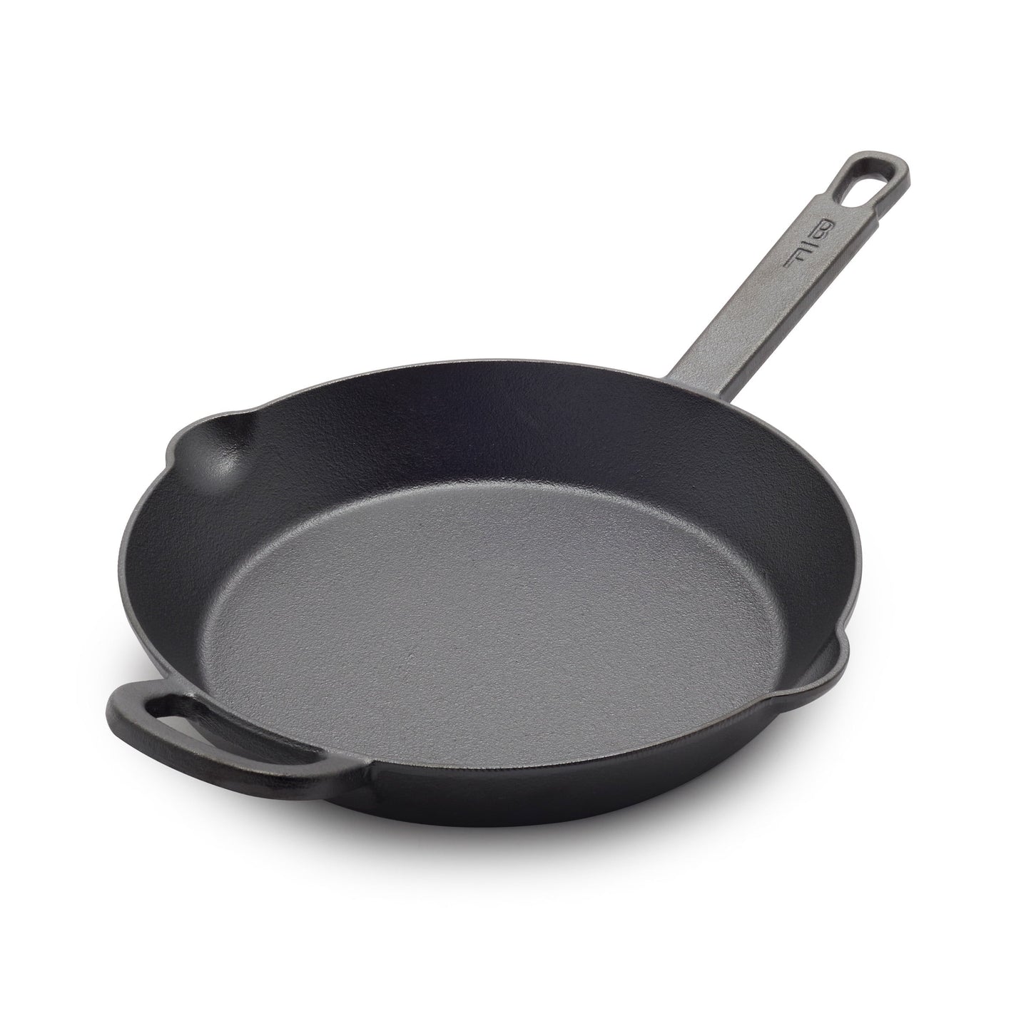 GreenPan Bobby Flay 10†Cast Iron Pre-Seasoned Skillet with Helper Handle, Heavy Duty, Black