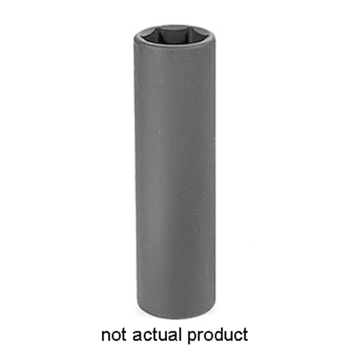 Grey Pneumatic 1/2" Drive x 24mm Extra-Deep Socket