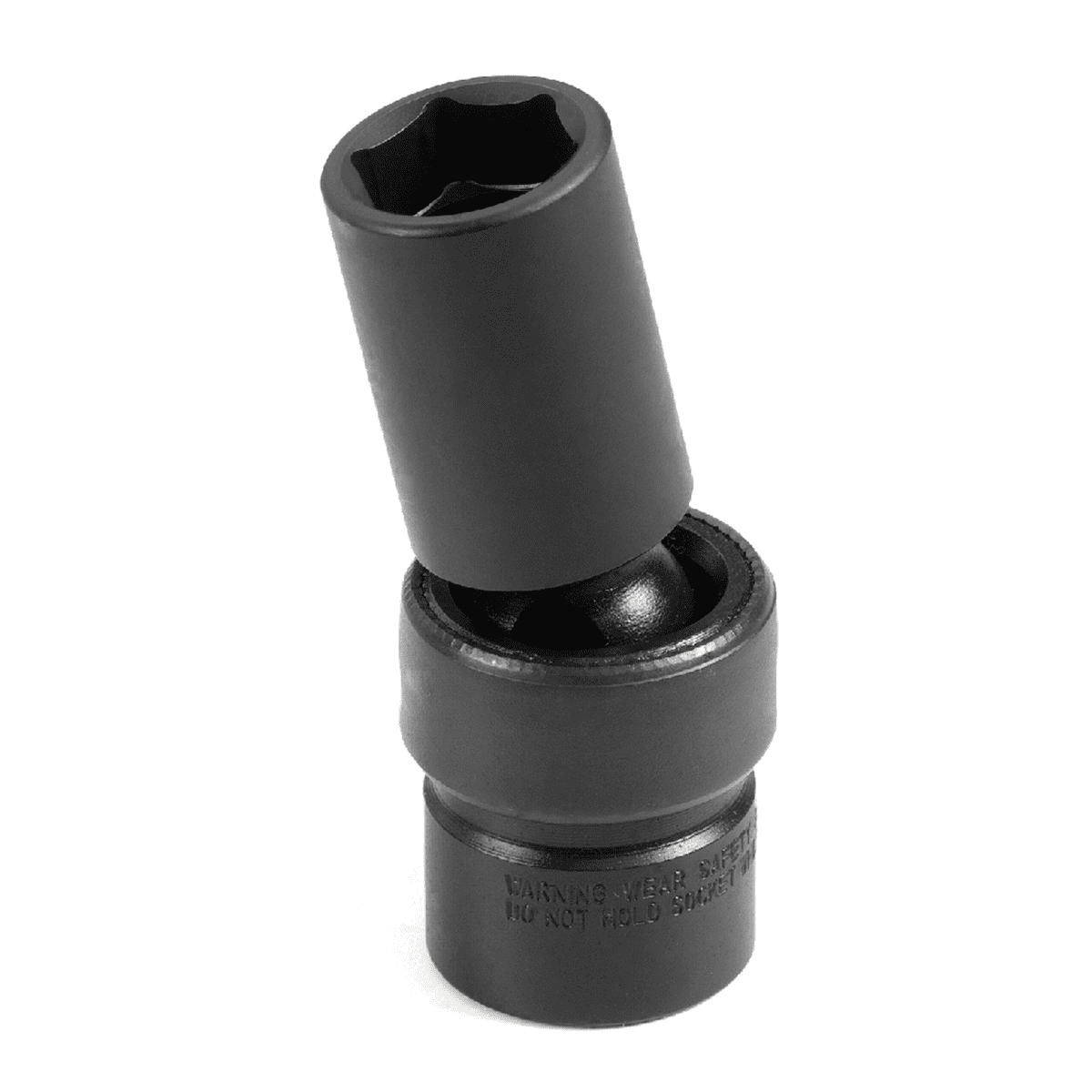 Grey Pneumatic 1015UMSD 15mm Semi Deep Universal Impact Socket 3/8 in Drive