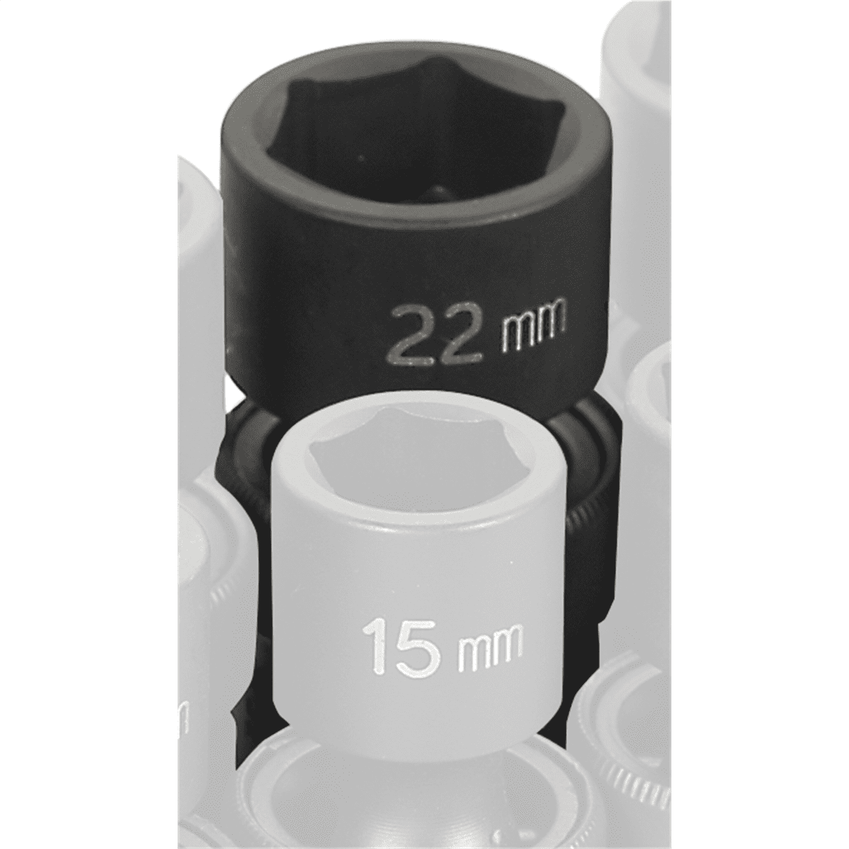 Grey Pneumatic 2022UM 1/2" Drive x 22mm Standard Universal