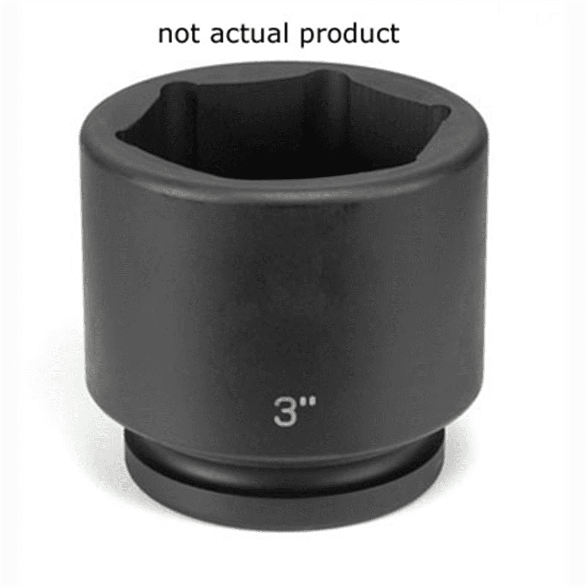 Grey Pneumatic 1" Drive x 1-9/16" Standard Socket