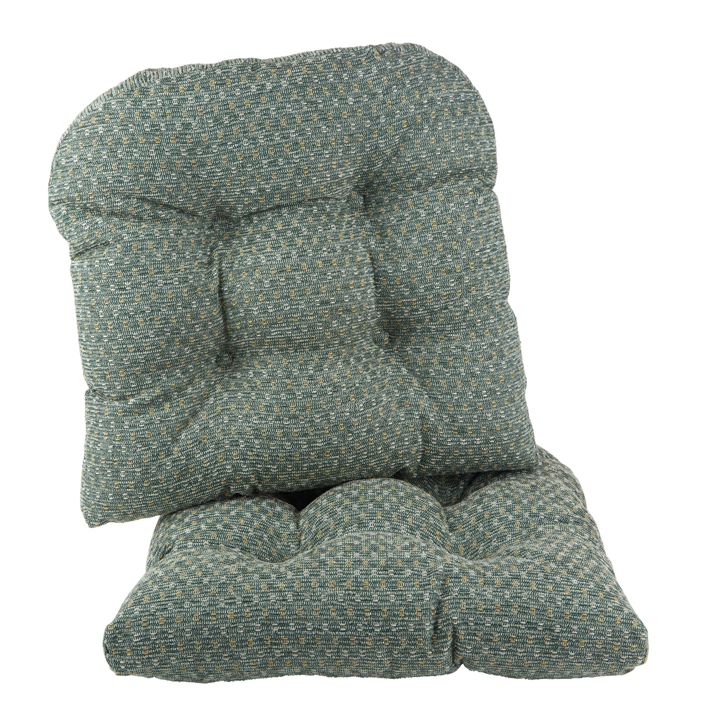 Gripper Raindrops Universal 15" x 15" Chair Cushion, Set of 2