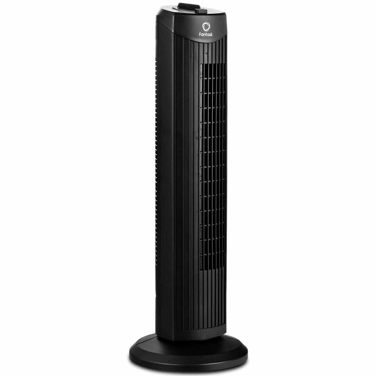 Gymax 28'' Portable Oscillating Tower Fan w/ 3 Speed Low Noise Home Office Black