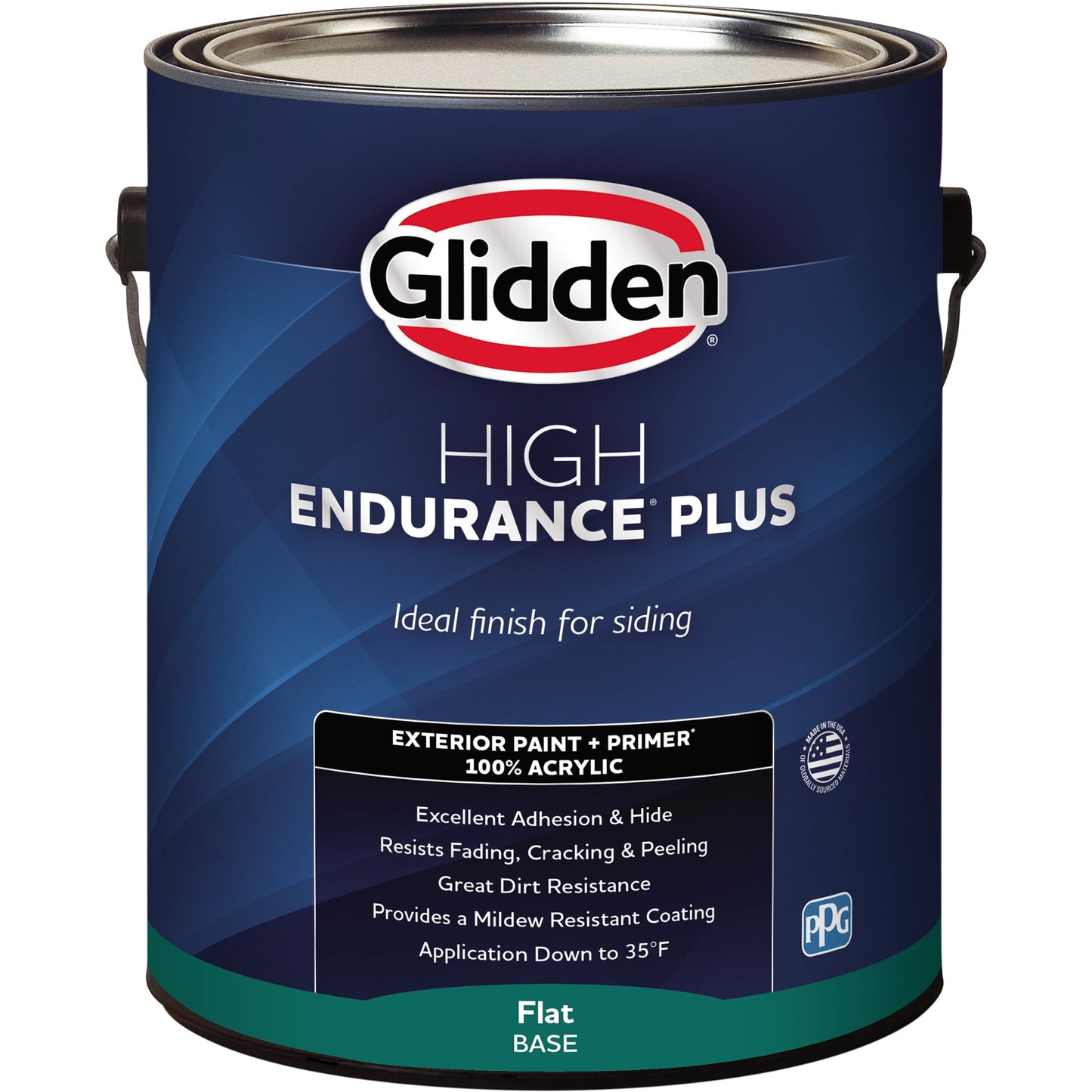 HEP Red Red Wine Exterior Paint + Primer Flat , 1 Gallon