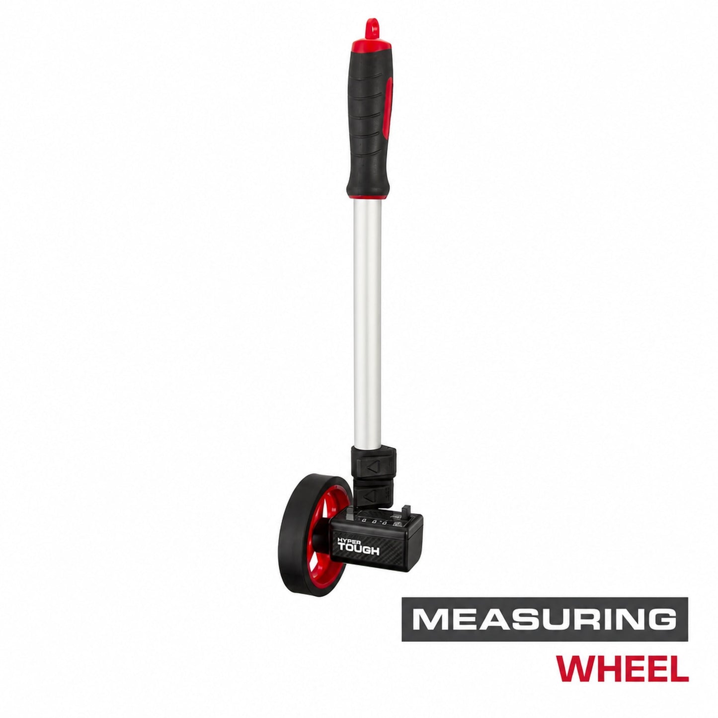 Hyper Tough 10,000-Foot Measuring Wheel, ABS/Rubber, Mechanical Counter