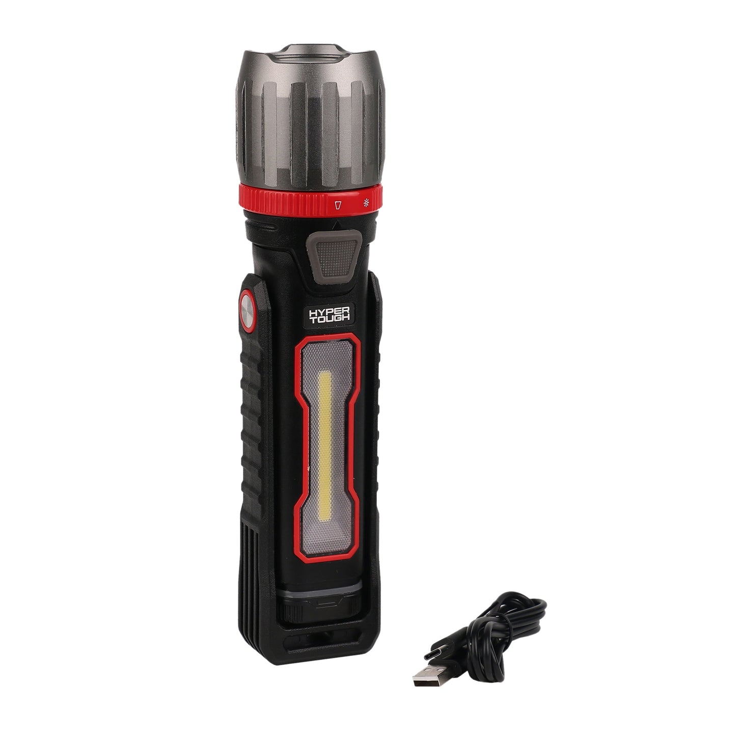Hyper Tough 2000 Lumen Rechargeable LED Work Light with Magnetic Handle