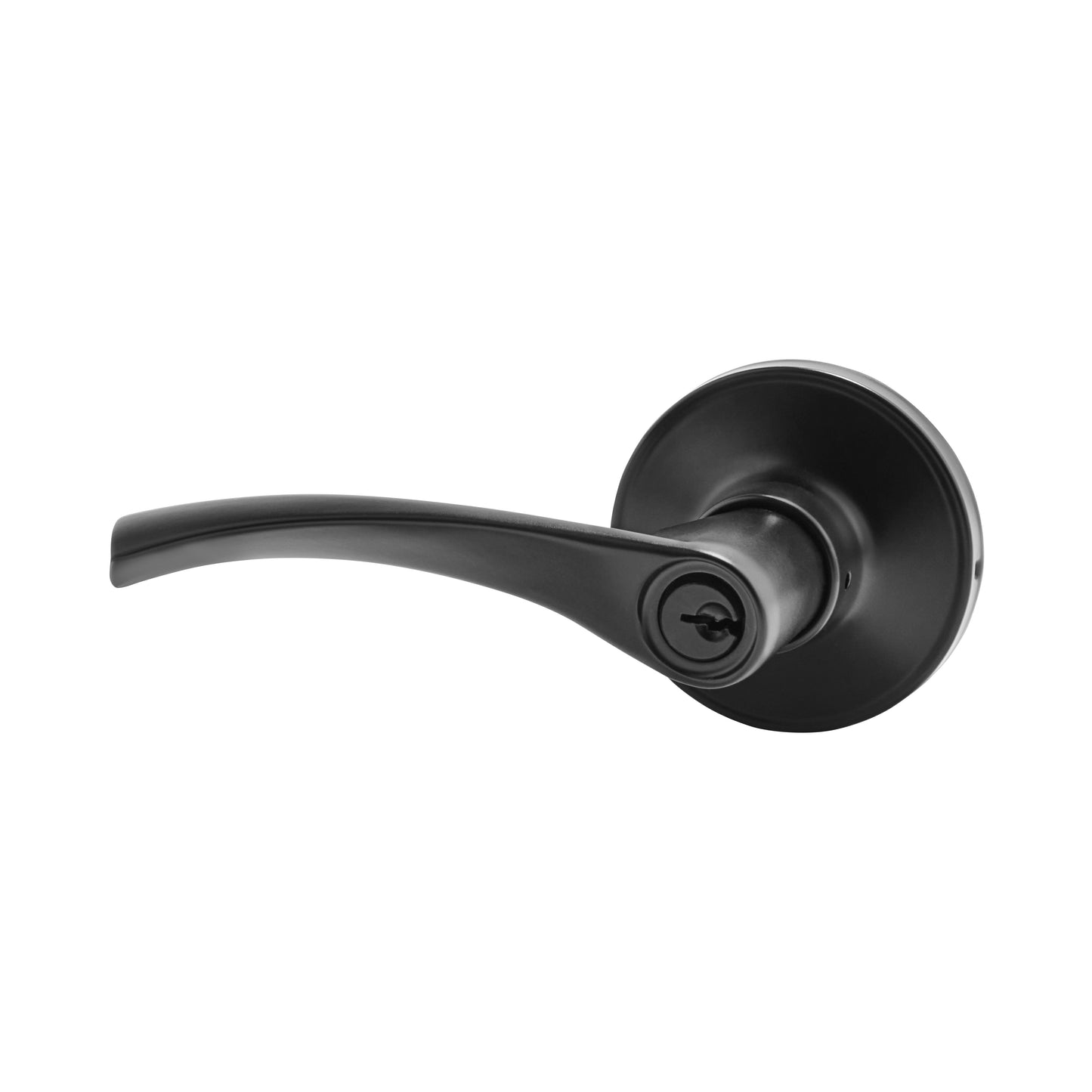 Hyper Tough Keyed Entry Door Lever in Matte Black