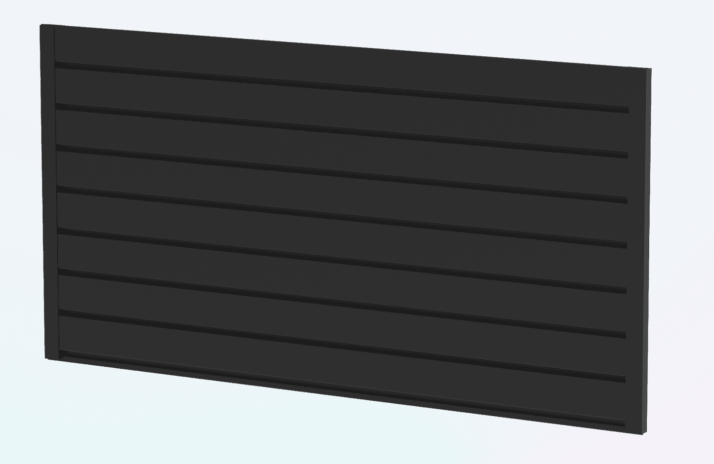 Hyper Tough Slatwall Panel Set, 48" x 12", 2-Pack, 2 ft x 4 ft Garage Wall Storage Panels for Tools, Hooks & Accessories